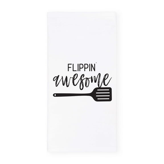 Flippin' Awesome Kitchen Tea Towel