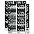 thumbnail image 1 of Flippin' For Your Work Dolphin Teacher Student School Sticker Set - Black - Matte Finish - 2.00" Large, 1 of 7