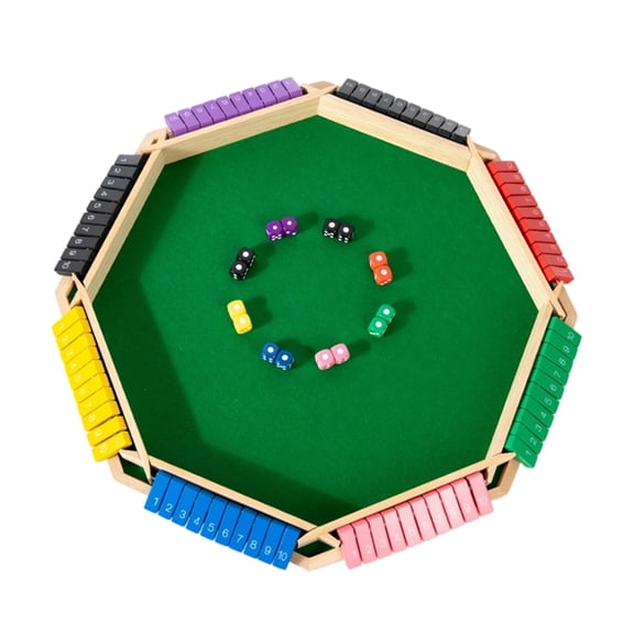 Flipping Board Set With 16 Unique Dices For Sensory And Imagination Games Role Playing Props