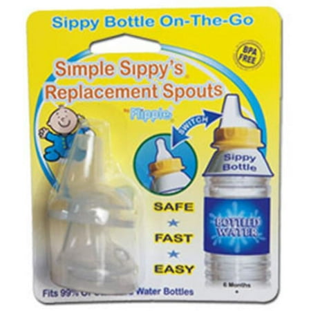 Flipple SSR Simple Sippy Replacement Spouts 2 package