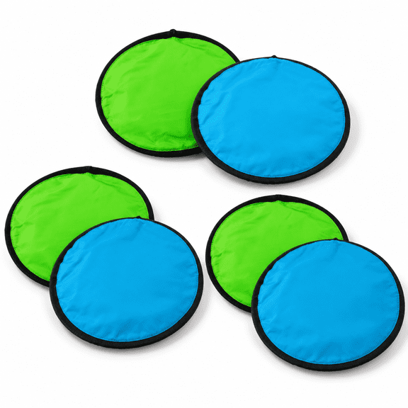 Flippy Flopper Flying Disc Soft Dog 9 Inch Floats 6 Pack