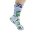 thumbnail image 1 of Flippysox Zipper Sock Wallet (Cannabis, Womens/Mens/Kids, One Size Fits Most), 1 of 8