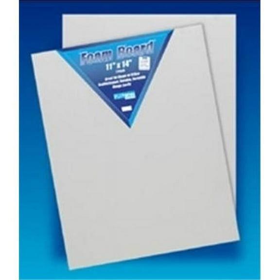 flipside 32402 - three-sixteenths white acid free foam board - 32 x 40 - case of 25