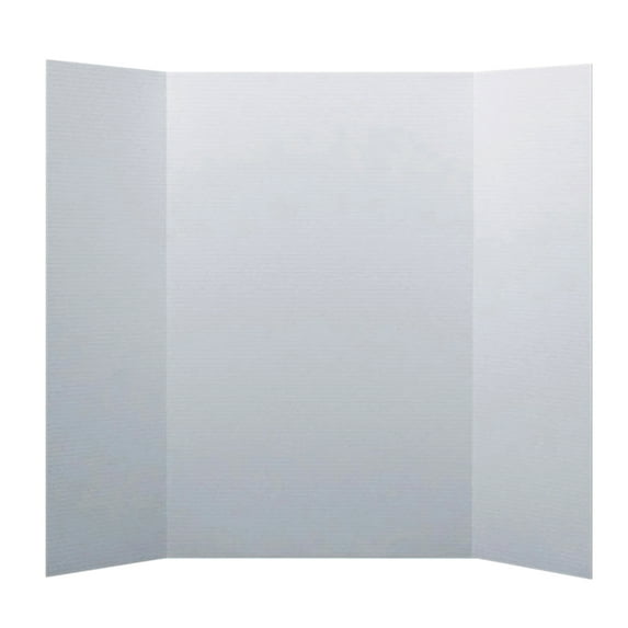 Flipside Corrugated Mini Project Board, 15" x 20", White, Pack of 24