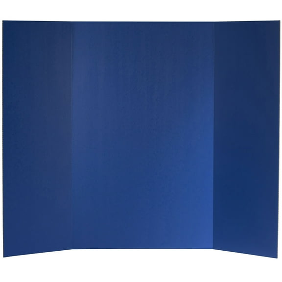 Flipside Corrugated Project Board, 1-Ply, 36" x 48, Blue, Box of 24