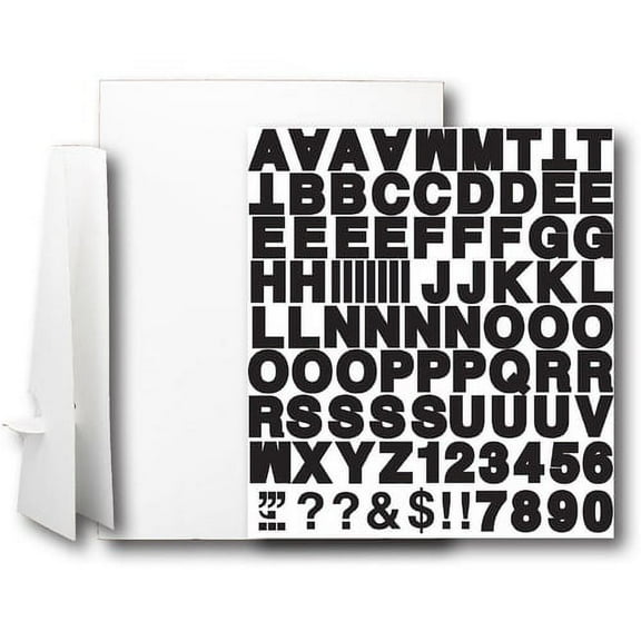 Flipside Corrugated Project Sheet Sign Kit - White - 1 Each | Bundle of 2 Each