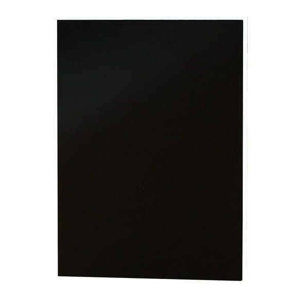 Flipside Foam Board 30" x 20" Black 10/Pack (20335-10)