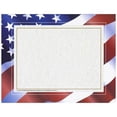 thumbnail image 1 of Flipside H-VA651-3 Hayes Stars N Stripes Certificate Border Computer Paper - 50 Per Pack - Pack of 3, 1 of 1