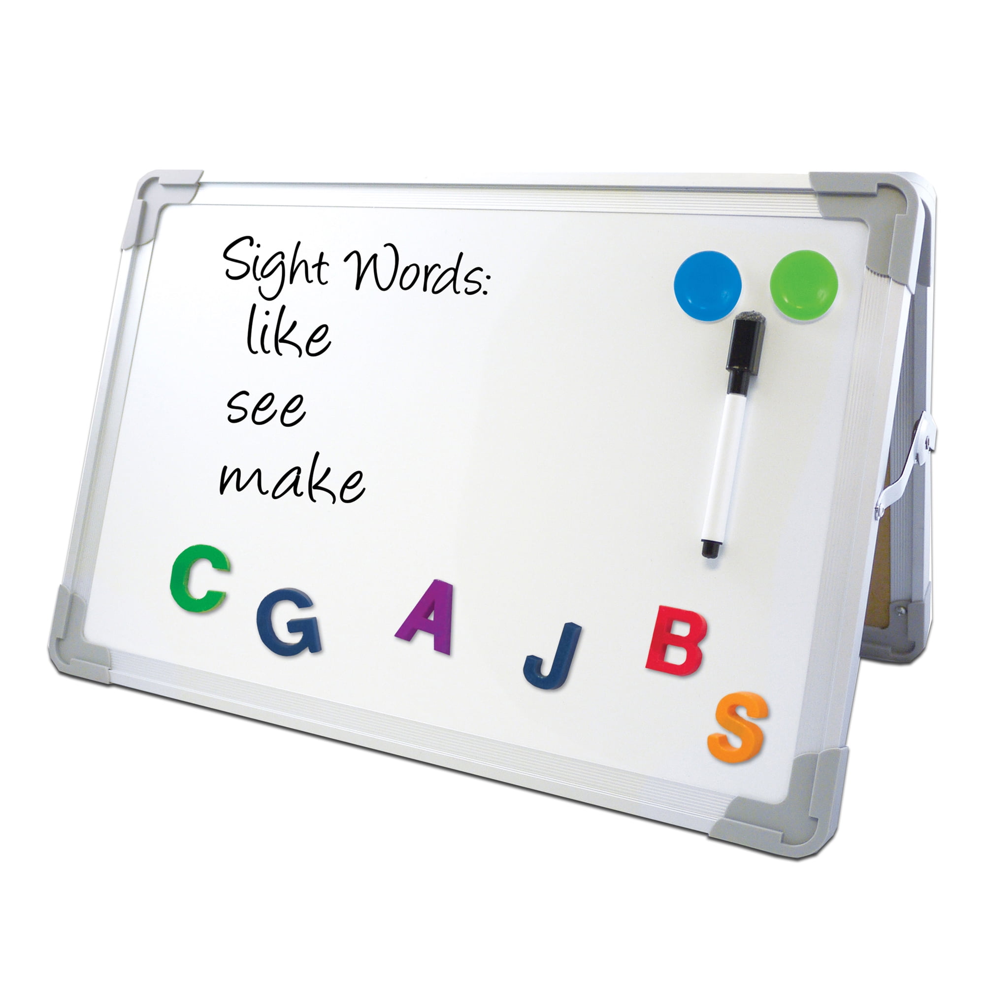 FLIPSIDE PRODUCTS Flipside Magnetic Desktop Easel Set, 18" x 12" x 1.57"