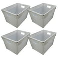 thumbnail image 1 of Flipside Products 40102 Translucent Plastic Storage Postal Tote - 4 Pack, 1 of 6