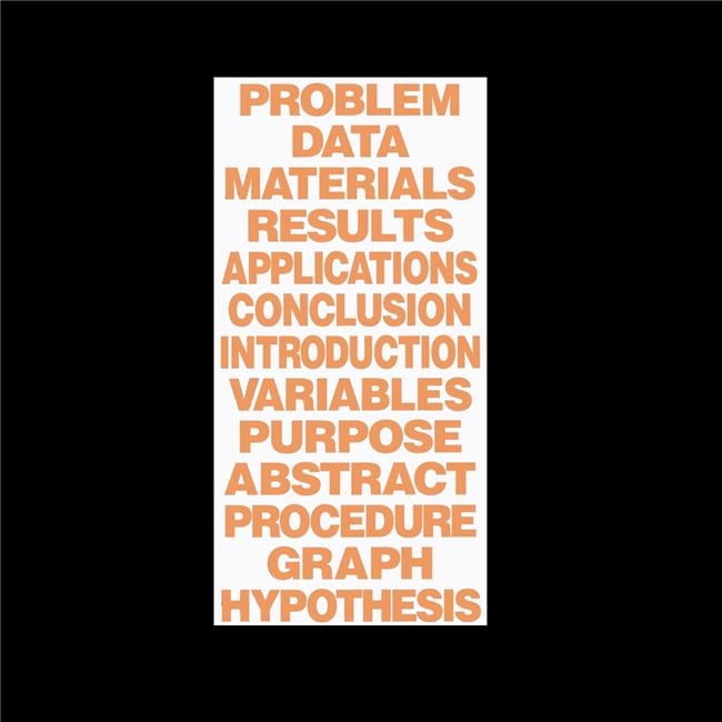 Flipside Products 52070-24 Orange Science Fair Titles Retail Pack of 24