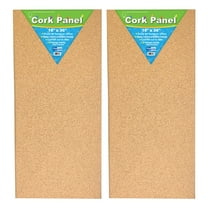 Flipside Products Cork Panel, 16 Inch x 36 Inch, 2 Count
