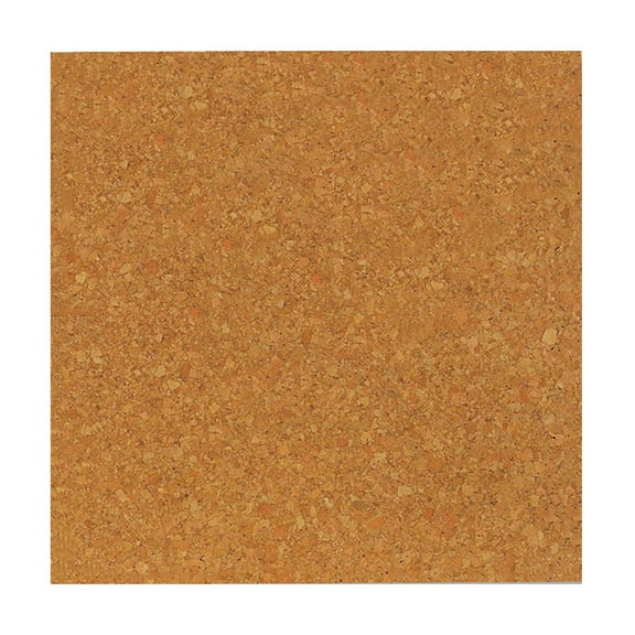 Flipside Products Cork Tiles, 6" x 6" 1/8" Thick, 4/Pkg.