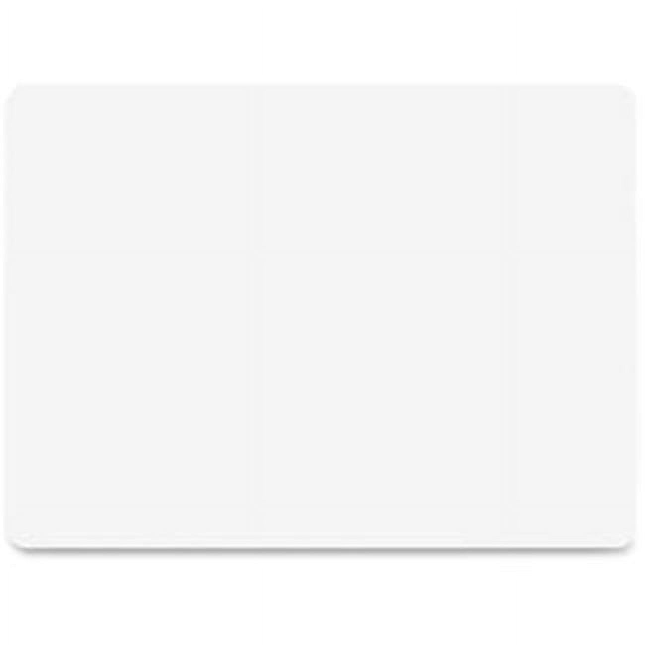 Magnetic 48" x 36" White Melamine Whiteboard