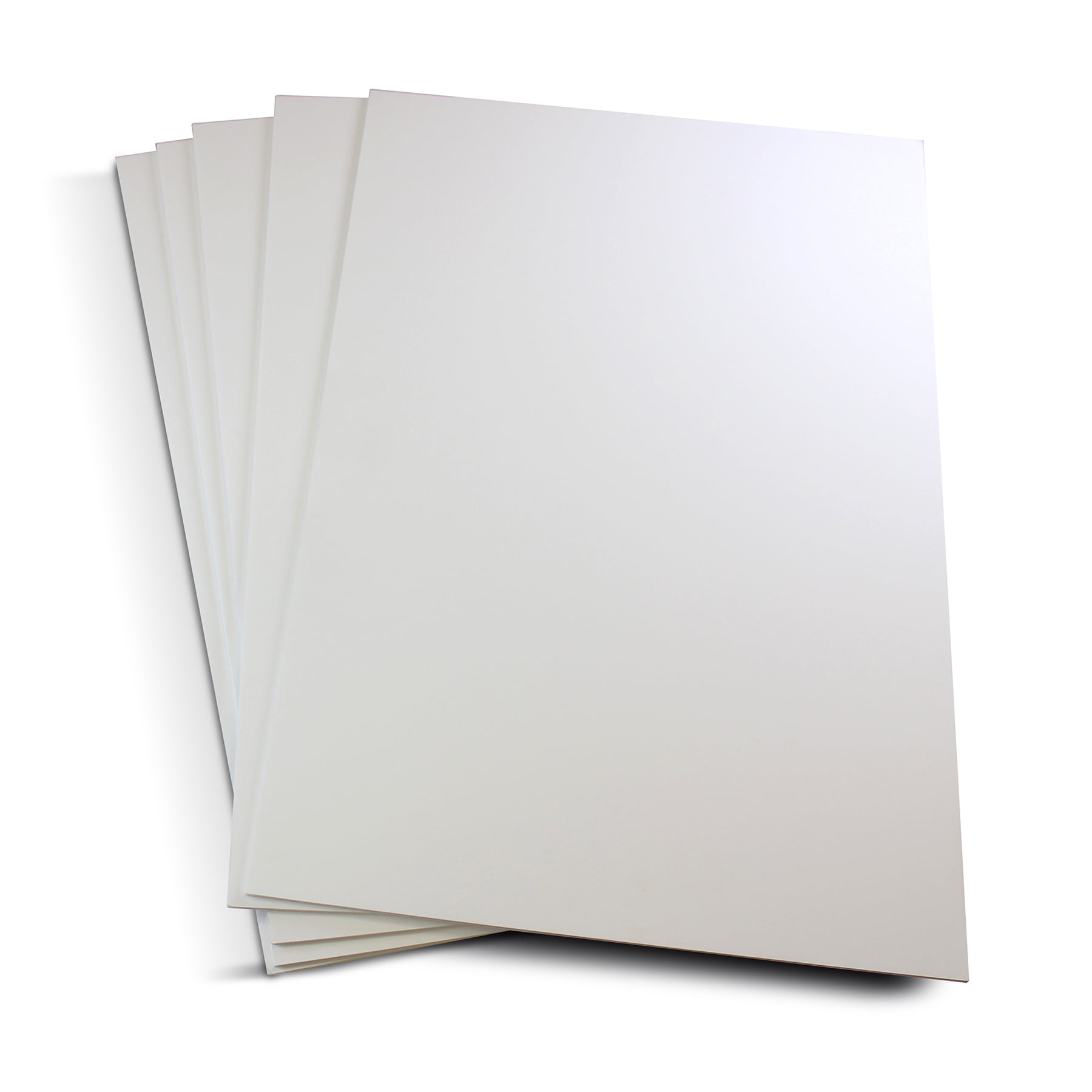 Flipside Products Foam Board, 18" x 24", White, Pack of 5