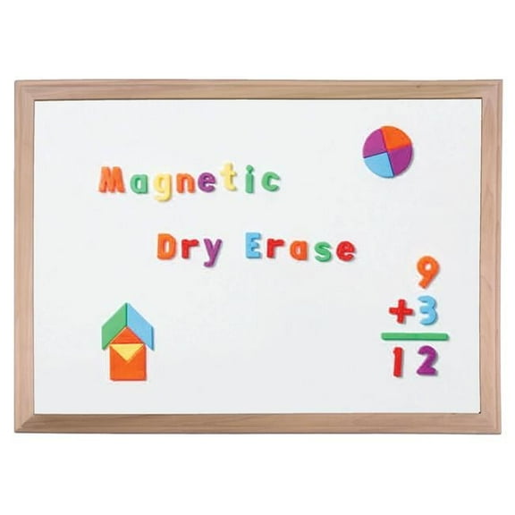Flipside Products Framed Magnetic White Dry Erase Board, 18 x 24 in.