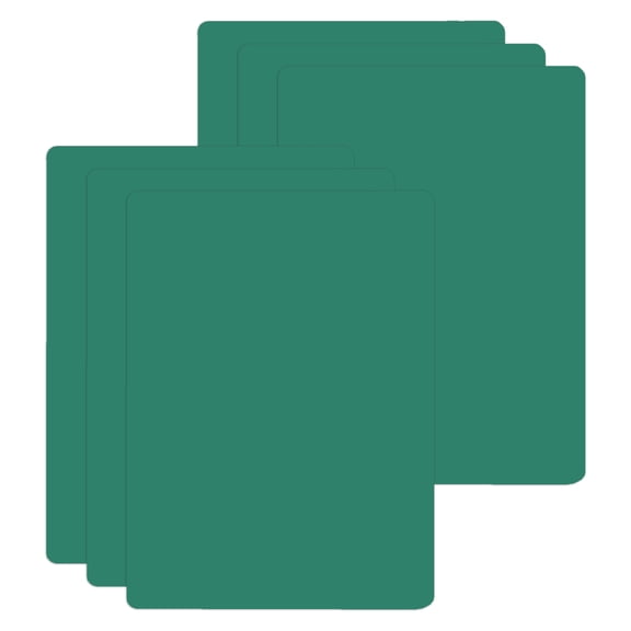Flipside Products Green Chalk Board, 9.5" x 12", Pack of 6