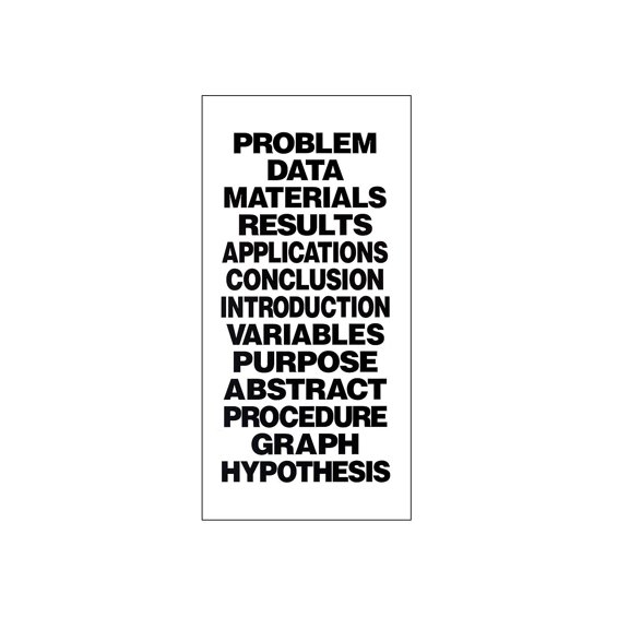 Black Science Fair Titles Retail Pack of 24