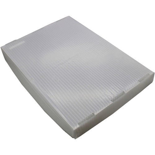 Flipside Translucent Plastic Storage Postal Tote Lid - 4 Pack - External Dimensions: 14 Flipside Translucent Plastic Storage Postal Tote Lid - 4 Pack - External Dimensions: 14