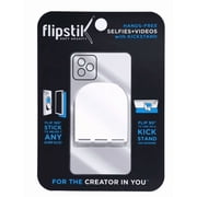 Flipstik Defy Gravity Cell Phone Stick & Stand - Arctic White