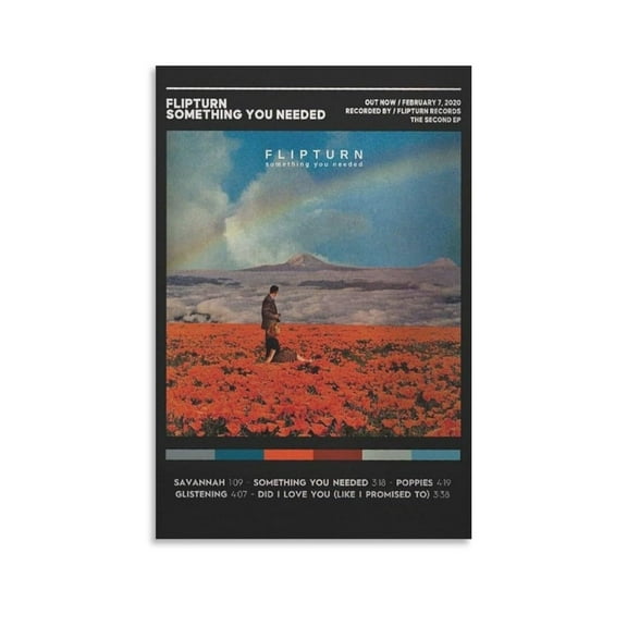 Flipturn Something You Needed 3Canvas Poster Wall Decorative Art Painting Living Room Bedroom Decoration Gift