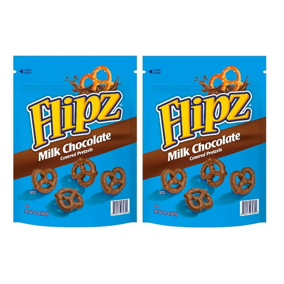 Flipz Milk Chocolate Covered Pretzels (24 oz.) 2PK