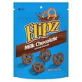 thumbnail image 1 of Flipz Milk Chocolate Covered Pretzels Milk Chocolate 7.5oz Pack of 2, 1 of 3