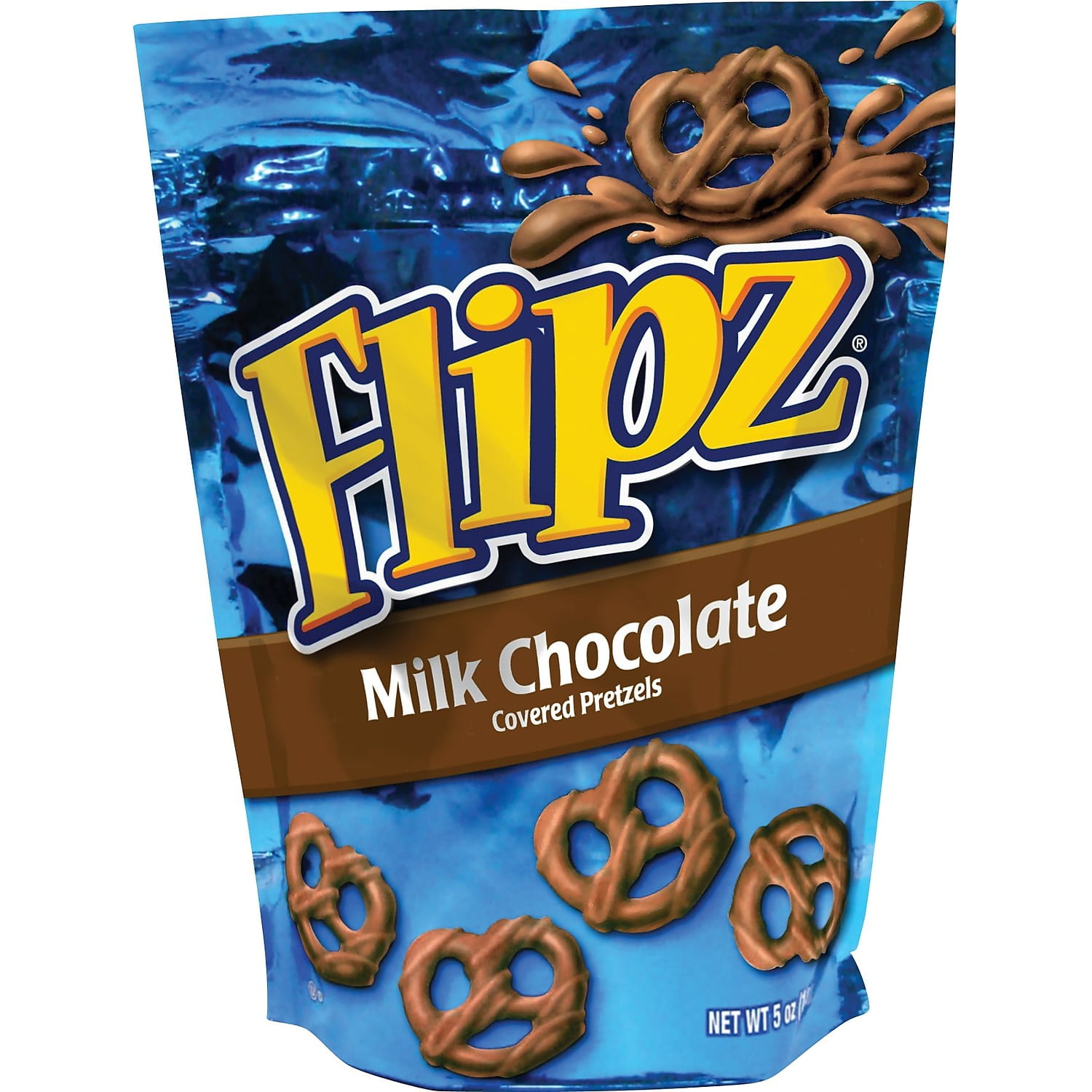 Flipz Milk Chocolate Covered Pretzels Twists 6 Bags/Box (DCC028)