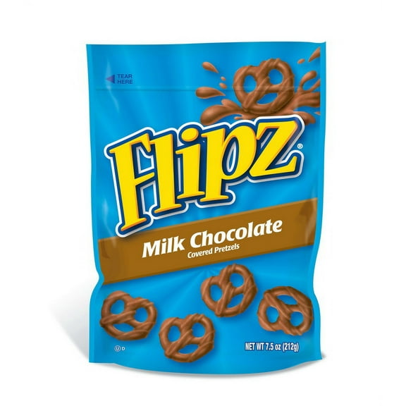 Flipz®  Milk Chocolate Covered Pretzels 7.5 oz, Set of 8