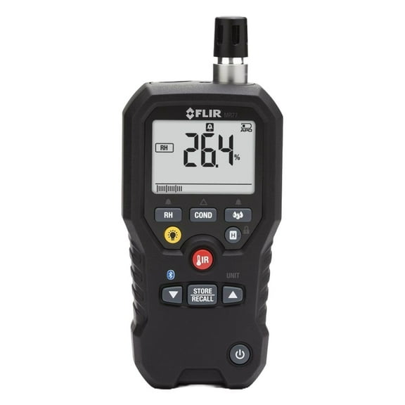 Flir Pinless Moisture Meter + Ir Thermometer And Meterlink