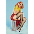 thumbnail image 1 of Flirt Magazine; Chilly Poster Print by Peter Driben (18 x 24), 1 of 1