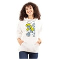 thumbnail image 1 of Flirty Smurfette I Smurf You Cartoon Hoodie Sweatshirt Women Brisco Brands S, 1 of 4
