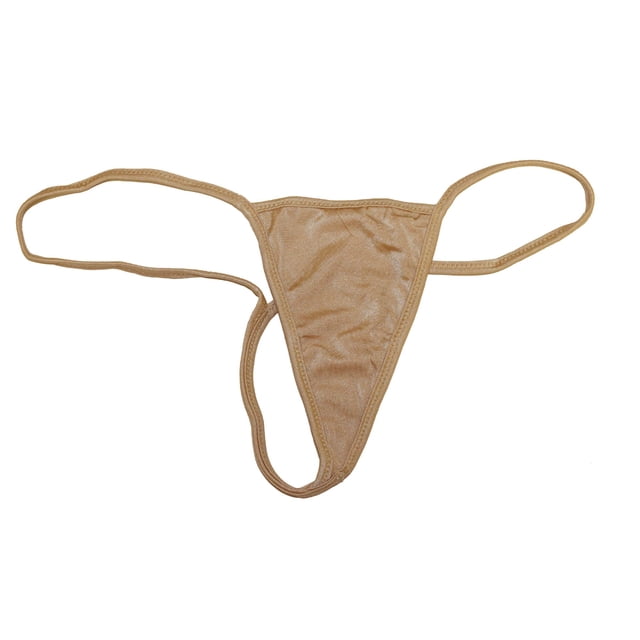 Flirtzy Mini Micro Y Back G-String Low RiseThong, O/S, Nude - Walmart ...
