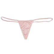 Flirtzy Mini Micro Y Back G-String Low RiseThong, O/S, Pink