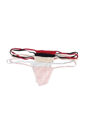 Pack of 5 Sexy Womens Silky Y Back String G-String Thong Panties Panty Underwear Lingerie
