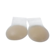 Flirtzy Reusable Silicone Nipple Covers for Women, Adhesive Breast Lift Pasties, Invisible Self-Adhesive Covers, Round