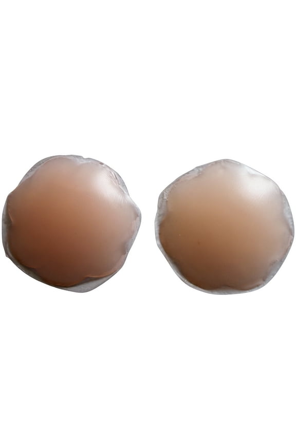 Self-Adhesive Silicone Nipple Cover, Invisable Nipple Concealers, Conforms to Breast with Flower Shape, Reusable, Washable
