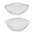 Flirtzy Silicone Soft Gel Bra Inserts Clear Breast Push Up Super Wedge