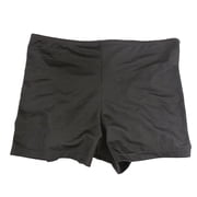 Flirtzy Womens Hot Pants with Lace-Up Back, Stretch Fit Fashion Shorts, M, Black