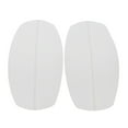 thumbnail image 1 of Flirtzy Womens Soft Silicone Anti-Slip Shoulder Protector Pads Bra Cushion Pads, , White, 1 of 2
