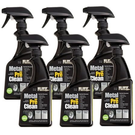 Flitz AL 01706-3A Metal PreClean 16oz, 6-Pack