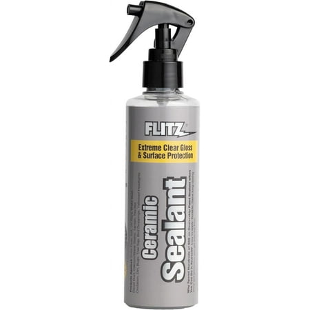 Flitz Durable High-Gloss Ceramic Car Wax, 8 oz