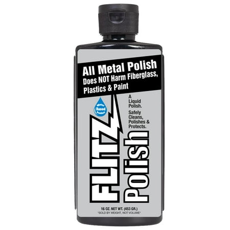 Flitz LQ04587W Liquid Metal, Plastic & Fiberglass Polish 7.6oz/225ml