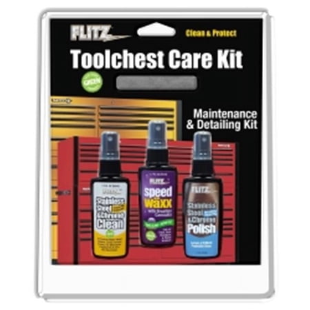 Flitz MTB98764 Toolchest Cleaner Kit