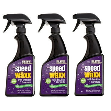 Flitz MX 32806-3A Speed Wax 16oz, 3-Pack