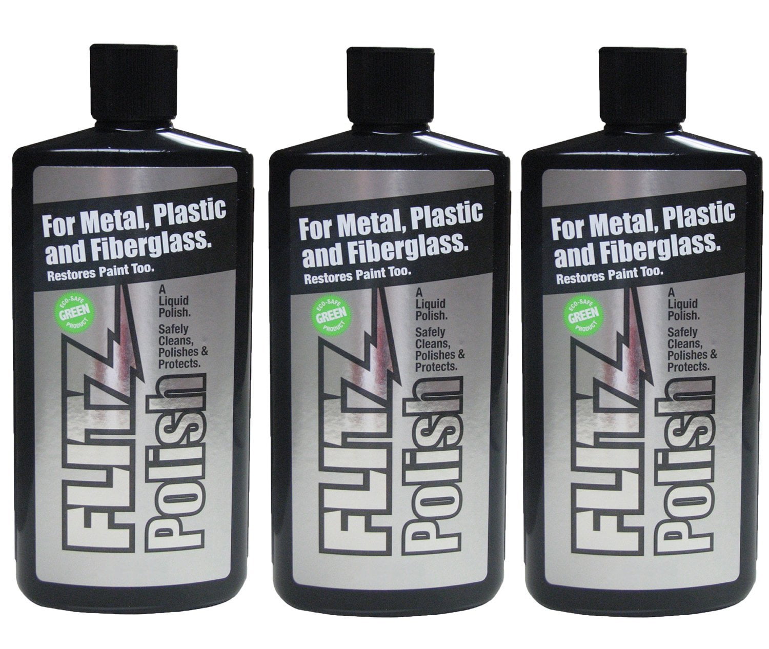 Flitz MultiPurpose Polish and Cleaner Liquid for Metal, Plastic