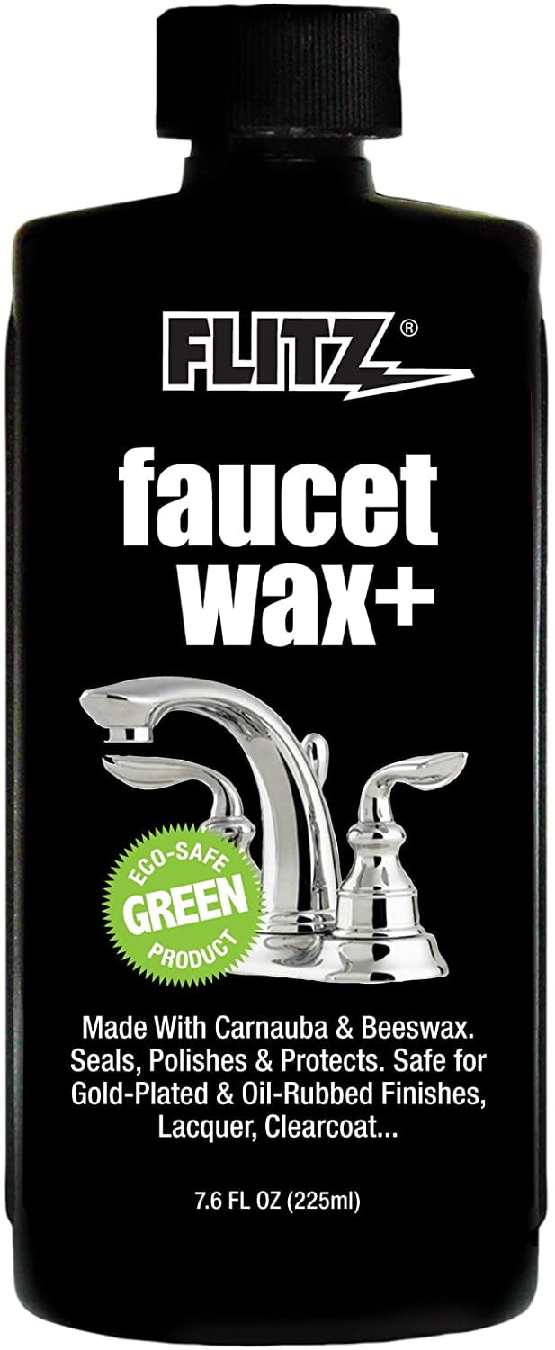 Flitz PW 02685 Faucet Wax Polish and Sealant for Kitchen and Bath