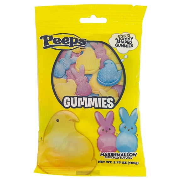 Flix Candy Easter - Peeps Gummies, 1 Count, Marshmallow Flavor, 3.75oz