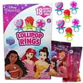 thumbnail image 1 of Flix Candy Valentines Day Disney Princess Lollipop Rings Classroom Party Favors - 18 Count Box, 1 of 7