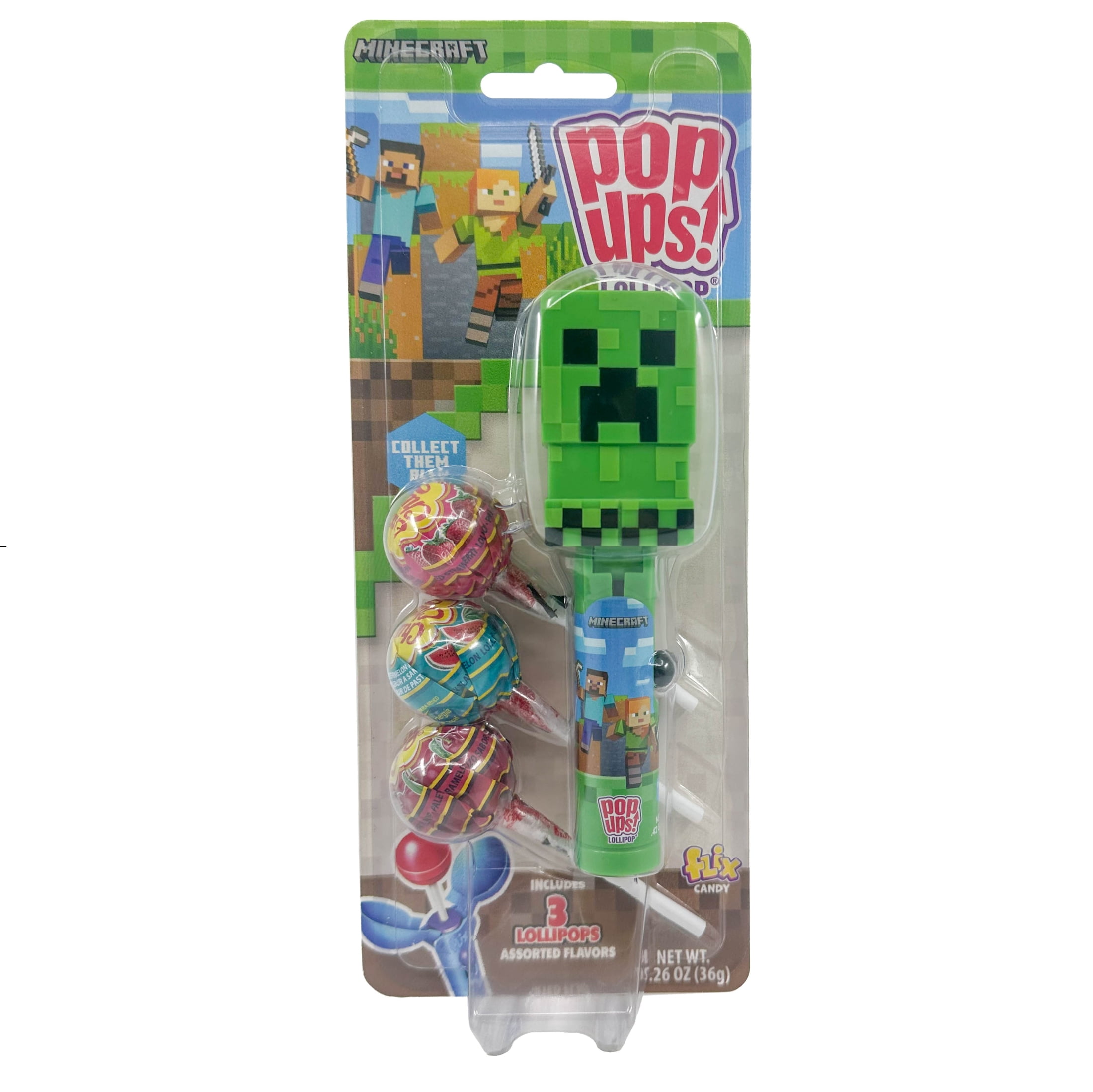 Flix Minecraft Pop Ups Lollipop